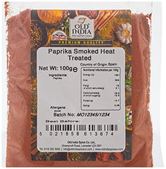 Old India Paprika Smoked Heat Treated 100g