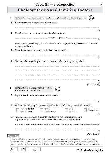 GCSE Combined Science AQA Exam Practice Workbook - Higher (includes answers): for the 2024 and 2025 exams (CGP AQA GCSE Combined Science)