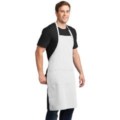 Star and Stripes Apron chef Black Apron 65% Polyester, 35% Cottons Black free size long apron