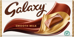 Galaxy Smooth Milk Chocolate Bar, Chocolate Gift, Movie Night Snacks, Sharing Bar 100g