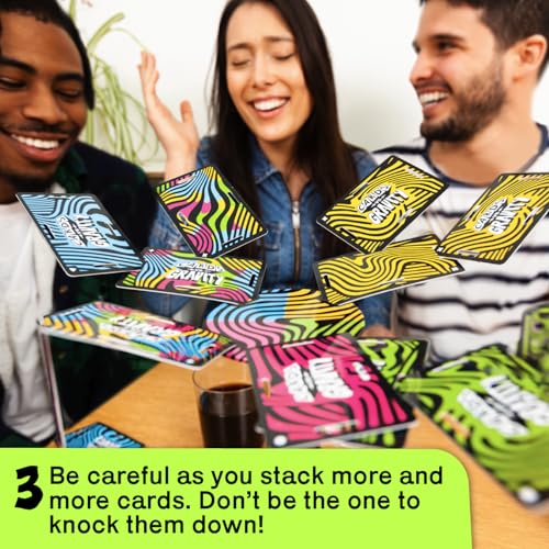 Big Potato Cards vs Gravity: The Gravity-Defying, Card-Balancing Game   Fun Card Game   2and players