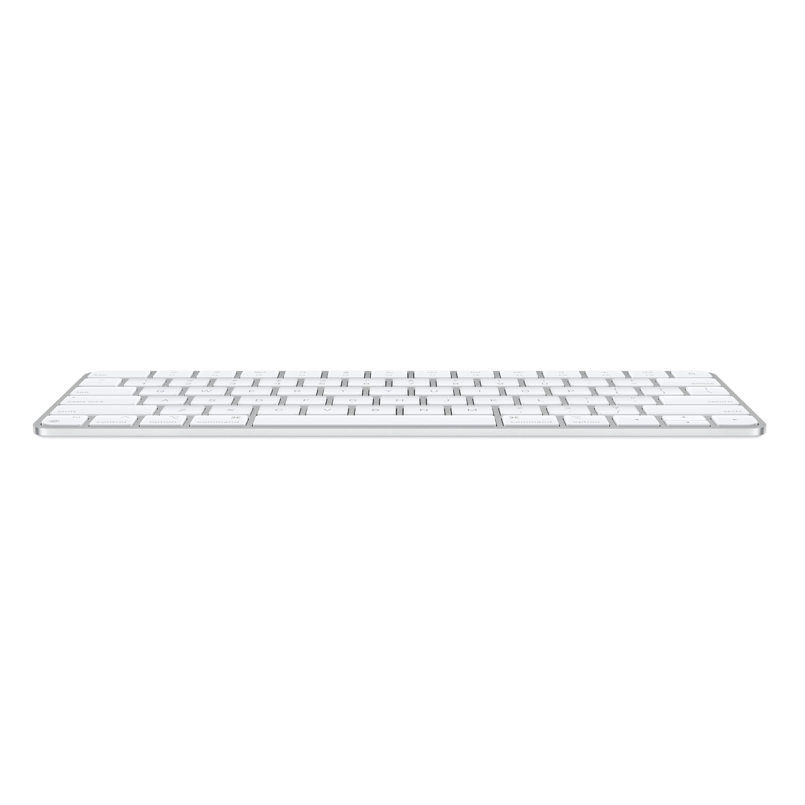 Apple Magic Keyboard: Bluetooth, rechargeable. Works with Mac, iPad or iPhone; British English, silver