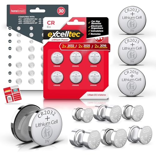 SOL Alkaline & Lithium Button Cells Batteries [Assorted Multipack of 36] AG13/AG10/AG1/AG3/AG4/AG12/CR2032/CR2025/CR2016/LR41/LR43/LR44/LR626/LR621/LR754/LR1120/LR1130 Coin Cells Watches Car Keys Toys