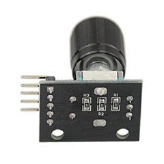 WMYCONGCONG 8 PCS KY-040 360 Degree Rotary Encoder Module Brick Sensor Board with Knob Cap for Arduino Micro Controller Use