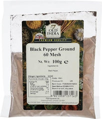 Old India Black Pepper Ground 60 Mesh 100g