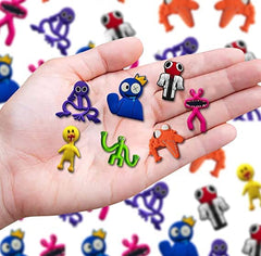 Shoe Charms for Rainbow Friends, 22 Pcs Different Shape of PVC Cartoon Cute Clog Pins Accessories for Croc Charms, Shoe Accessories Decoration Charms for Wristband Gift for Boys Girls Party Favors