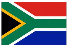 SHATCHI 5ft x 3ft National Flags Events Pub BBQ Decorations for Rugby Cricket Football Sports 2023 World Cup Banner Fan Support Table Cover, Polyester, South Africa