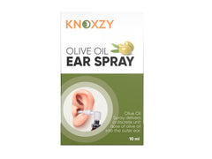 Knoxzy Olive Oil Ear Spray, Wax Removal Natural Spray for Infections & Pain Softener Relief Clinically Tested - 10 ml