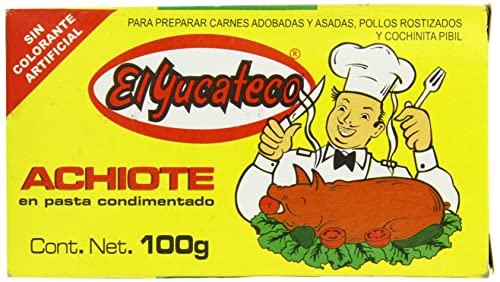 MexGrocer El Yucateco Achiote Paste (100g)