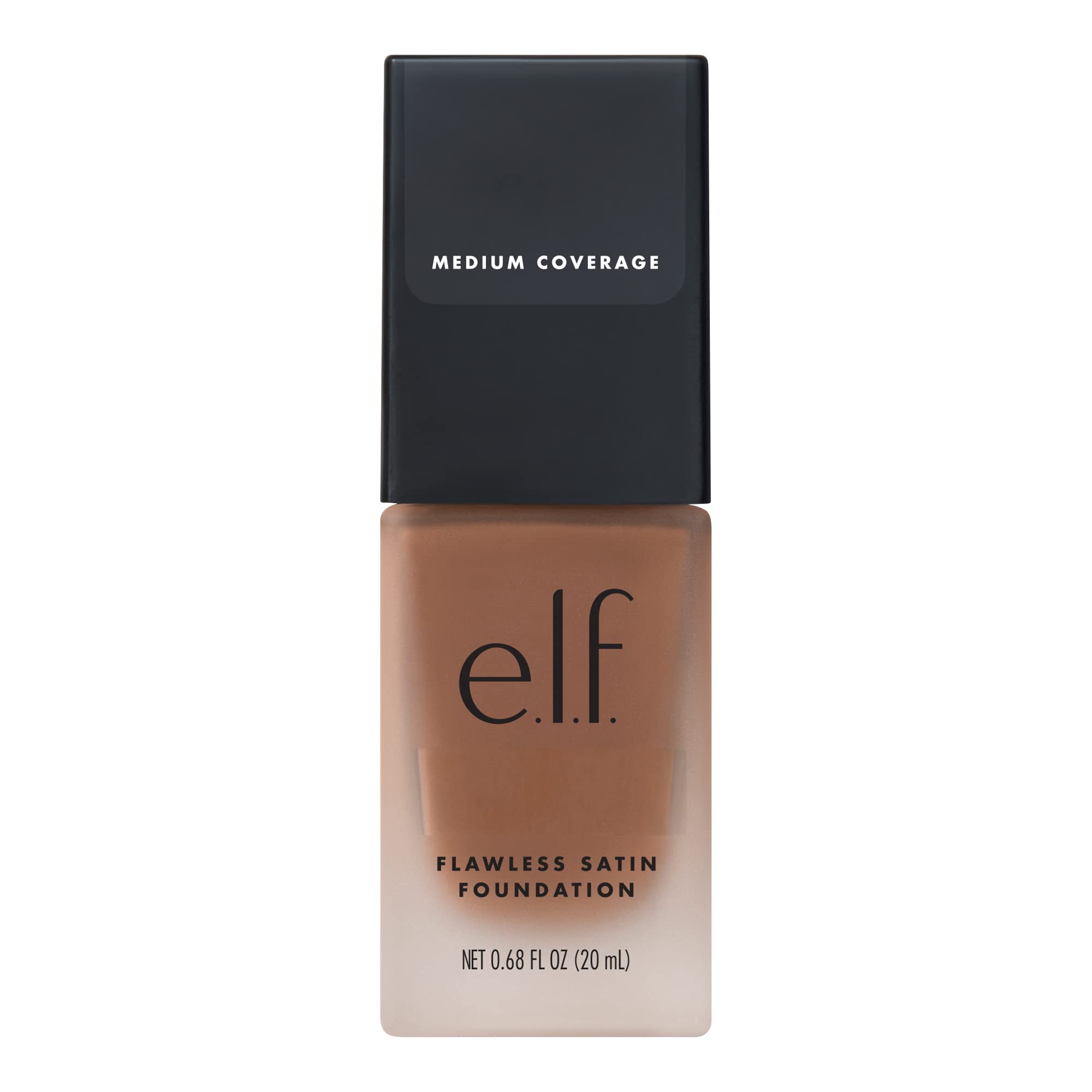 e.l.f. Flawless Finish Foundation, Lightweight & Medium Coverage, Semi-Matte Finish, Semisweet, 0.68 Fl Oz (20mL)