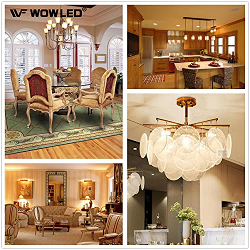 WOWLED 10 X G9 LED Light Bulb, 3W Warm White, Replace Halogen Bulbs, 3000K Non Dimmable Energy Saving, 220-240V