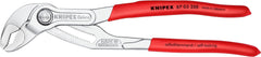 Knipex Cobra® High-Tech Water Pump Pliers chrome-plated, with non-slip plastic coating 250 mm (self-service card/blister) 87 03 250 SB