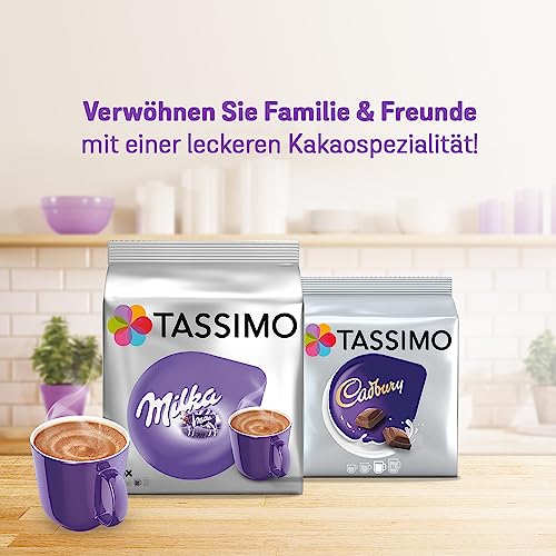 Tassimo Milka Hot Chocolate Pods x8 (Pack of 5, Total 40 Drinks)