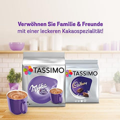 Tassimo Milka Hot Chocolate Pods x8 (Pack of 5, Total 40 Drinks)