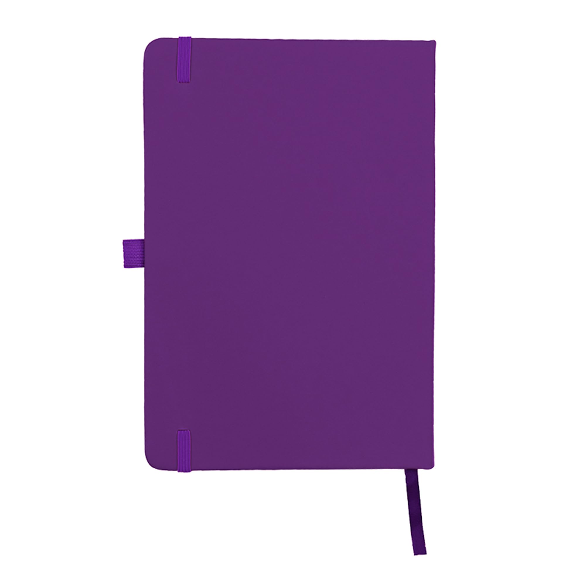 A5 Notebook Writing Pad New Lined Hardback Journal Notepad Notes Diary Pad (Purple)