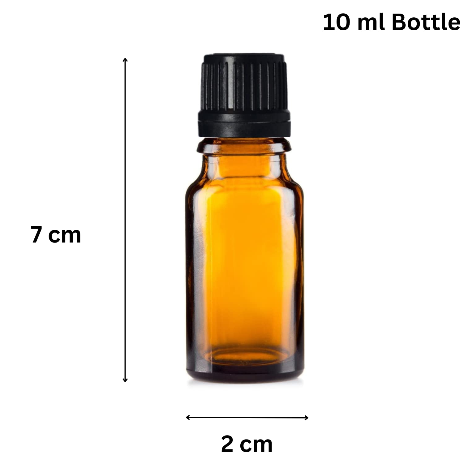 This-Trading Amber Glass Bottles, 10ML Small Amber bottle, Ideal for Cleaning, Aromatherapy, and Cosmetics (6)