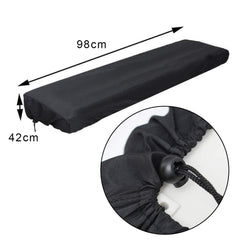 nuosen Piano Keyboard Cover，61 Key Digital Piano Dust Cover Yamaha Keyboard Cover with Drawstring Locking Clasp for Electronic Keyboard, Casio, Roland, Consoles