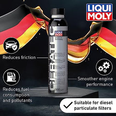 LIQUI MOLY Cera Tec 3721 I Ceramic Wear & Tear Protection for Petrol & Diesel Engines I Smoother Engine Performance, Less Friction & Lower Fuel Consumption I Ceramic Additive 300 ml Pack of 1