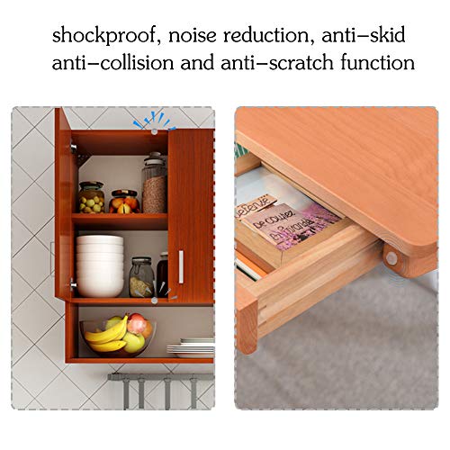 Shintop Rubber Feet Pads,128 Pieces Cupboard Door Stopper Soft Close Dampers Sticky Clear Bumper Pad for Cabinets, Doors,Drawers and Surface Protection(Cylindrical)