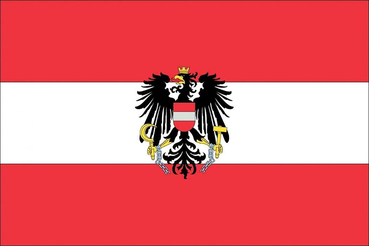 5ft x 3ft Austria National Flag with Eyelets Sporting Events Pub BBQ Decorations For Rugby Football Sports World Cup 2023 Banner Fan Support Table Cover