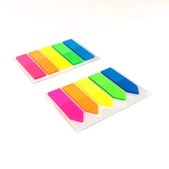 D.RECT Index Index Tabs PET Film 45 x 12 mm 5 x 25 SZT Arrows, Multicolor, 9347