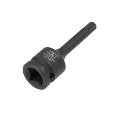 sourcing map 1/2 inches Drive x H7 (7mm) Impact Hex Bit Socket, Metric 3 inches Length, Cr-Mo Steel