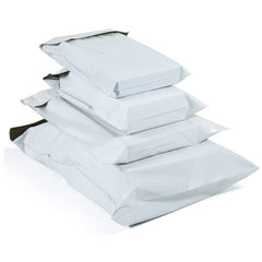 Postage Bags, 24Pcs Premium Mailing Bages, 4 Size Postage Bags for Clothes Shipping Small Business, Parcel Bags for Posting Clothes, Packaging Bags, Shipping Bags, Postal Bags
