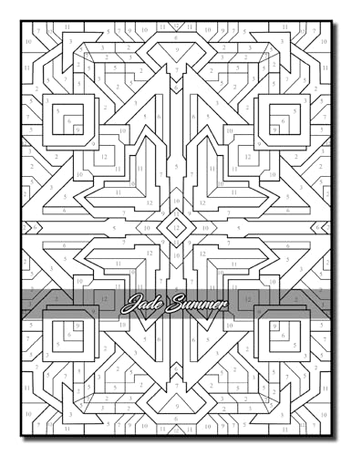 Color by Number Patterns: An Adult Coloring Book with Fun, Easy, and Relaxing Coloring Pages (Color by Number Coloring Books)