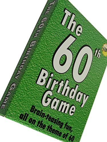 GoForItGames.com 60th Birthday Gifts for men and women. Make it a Happy 60th Birthday with this amusing little 60th party quiz game idea or icebreaker. Fun for everyone turning 60 years of age