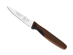 Mercer Culinary Millennia Color Handle Cutlery 3 inches Slim Paring Knife Brown