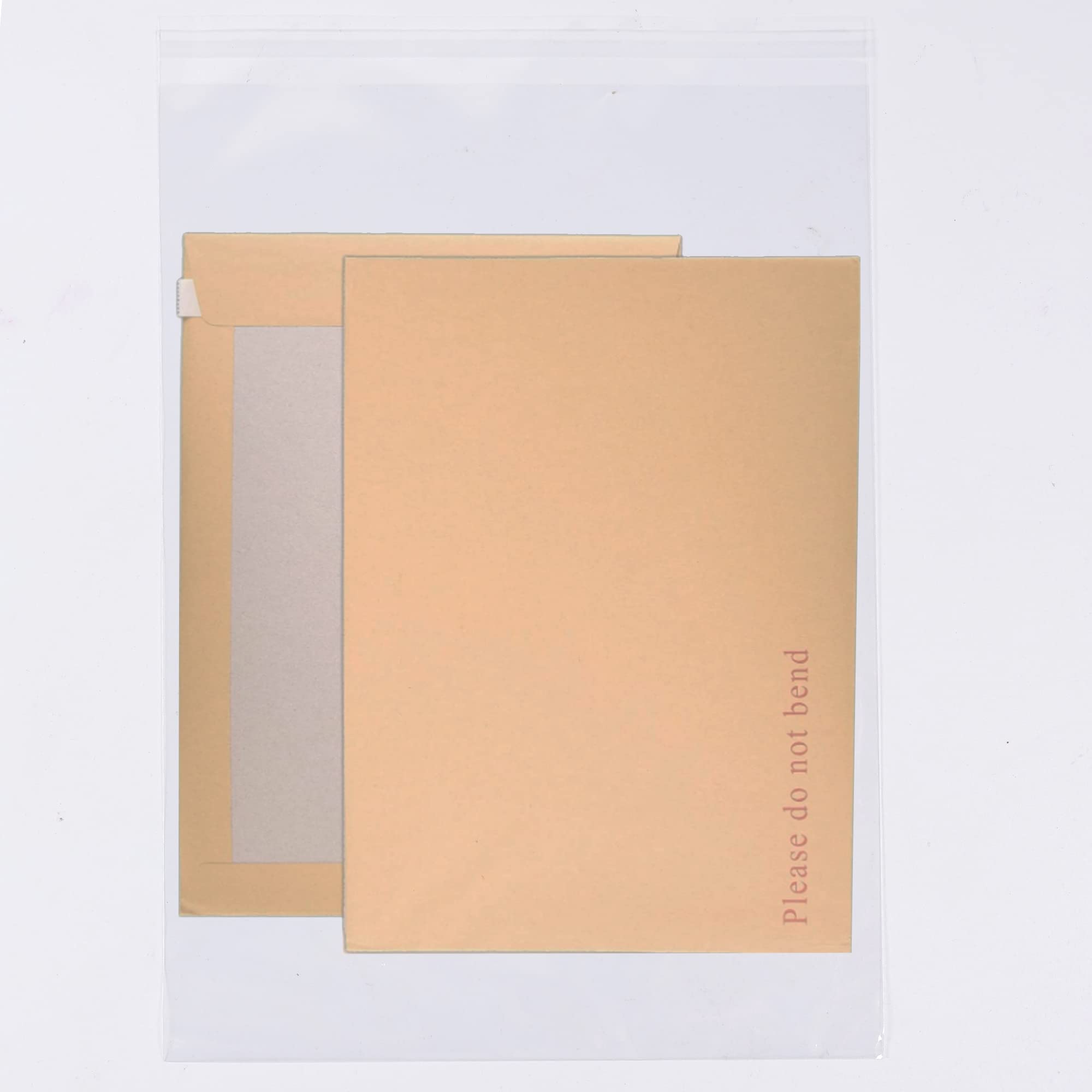 A3 Self-adhesive Clear Bags 50 Packs, Self Sealing Cellophane Display Bags/Sealable Bags, Food Safe, Cello Bags OPP for Cookies,Cards,Envelopes,Pictures (30.5 x 42cm)