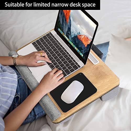 Audimi Small Mouse Mat 15x20 cm, Mini Mouse Pad for Wireless Mouse Travel Office Laptop Portable Jet Black