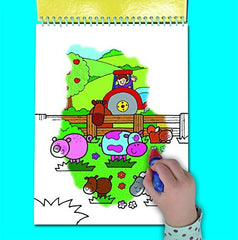 Galt Toys, Water Magic - Farm, Colouring Books for Children, Ages 3 Years Plus