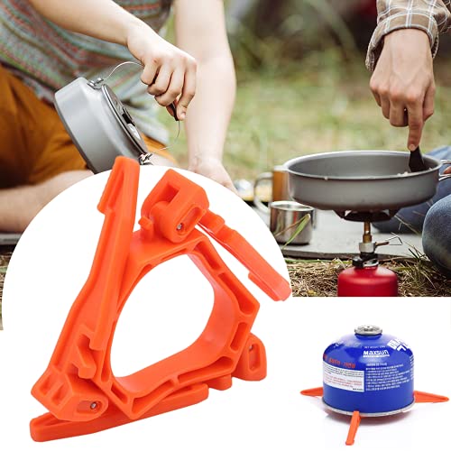 Gas Tank Bracket Outdoor Folding Outdoor Camping Gas Tank Bracket Bottle Shelf Camping Canister Stand Holder Tool Folding Burner Stand Outdoor Accessories