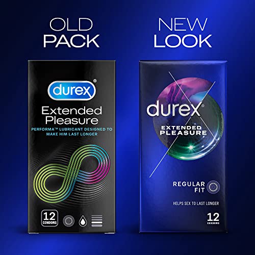 Durex Extended Pleasure Condoms - Pack of 12