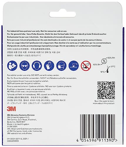 3M Xtract CubitronII Net Disc 710W, 29312, 2x80and, 2x120and, 2x180and, 2x320and, 125 mm x NH, Job Multi-pack