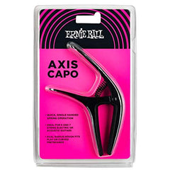 Ernie Ball Axis Dual Radius Capo Black Satin