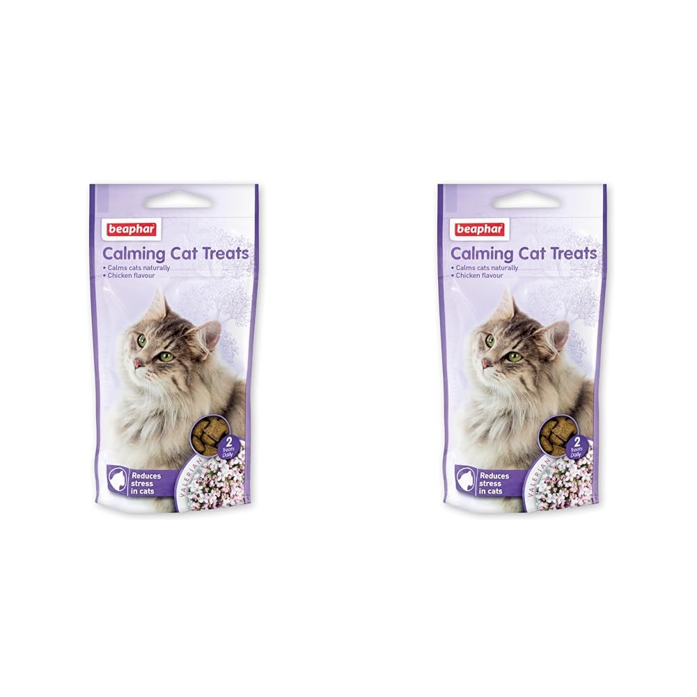 Beaphar Calming Cat Treats, 35 g (Pack of 2)