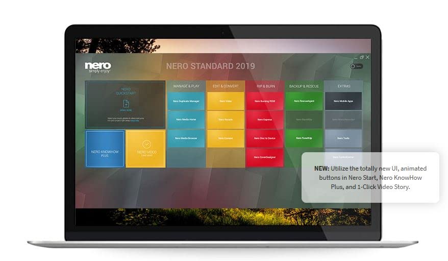 Nero Standard 2019 DVD-Case - multilingual 23 Sprachen   Multimediasoftware