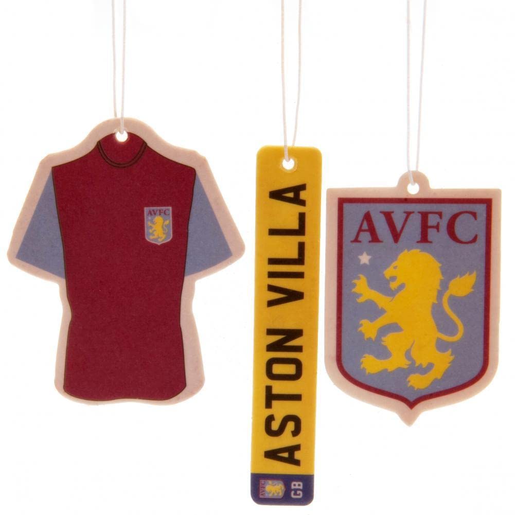 Aston Villa Three Pack Air Freshener