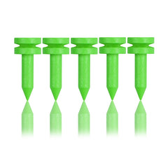 LIKOSO Bamboo Golf Tees Green 26MM Pack of 100 Non Plastic Castle Tees Biodegradable Sustainable