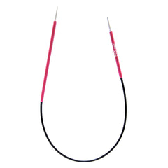 KnitPro Zing Circular Needle 25cm 2.00mm - 3pcs, Pink