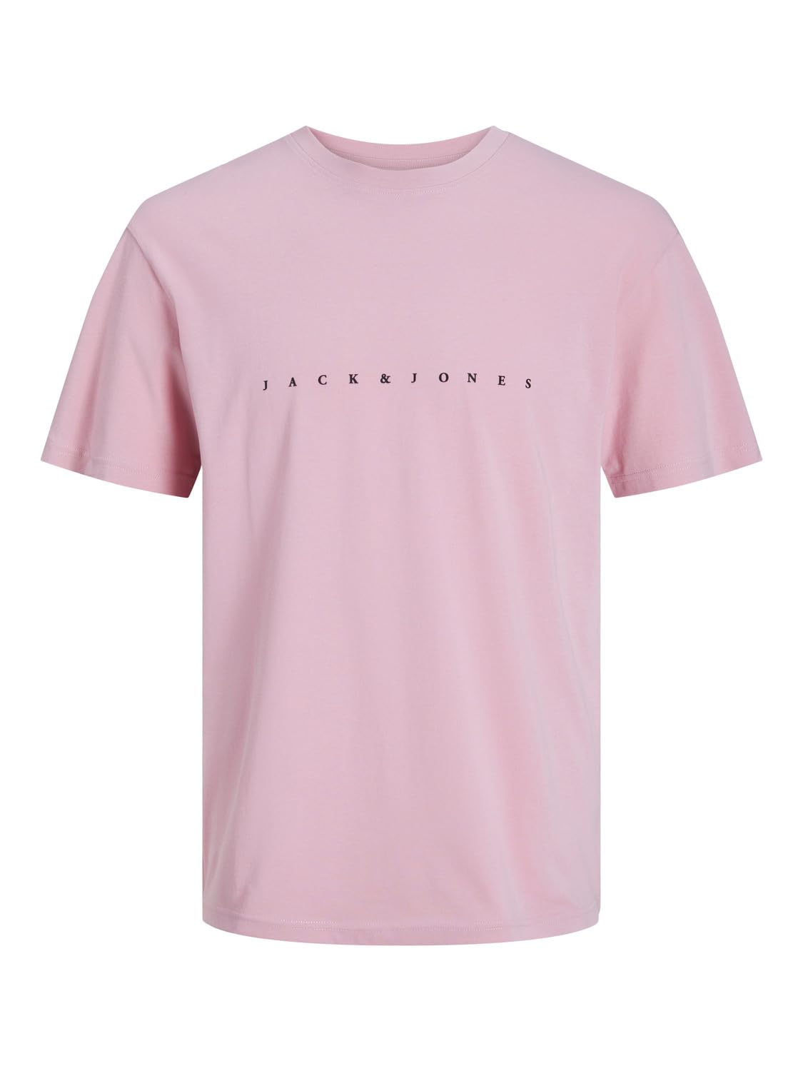 JACK & JONES Men's Jjestar Jj Tee Ss Noos T-Shirt, Pink Nectar, XS