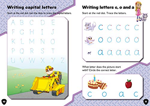 PAW Patrol First Writing Activity Book: Have fun learning to read, write and count with the PAW Patrol pups