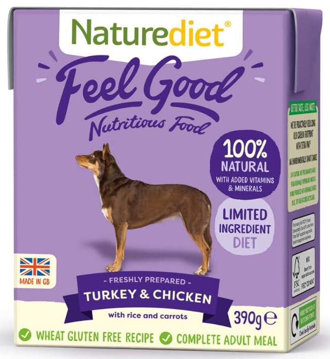 NATUREDIET Feel Good Selection Pack Complete Wet Food, 390g (Pack of 16) Packaging may vary