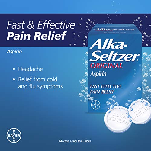 Alka-Seltzer XS Pain Relief, 20 Tablets (Pack of 1)