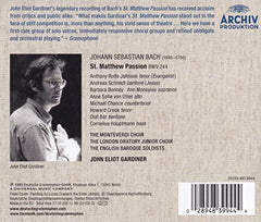 Bach, J.S.: St. Matthew Passion, BWV 244