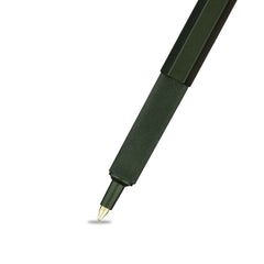 rOtring 600 Ballpoint Pen   Medium Point   Black Ink   Green Barrel   Refillable