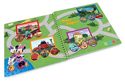 LeapFrog Leapstart Nursery: Mickey and The Roadster Racers Pit Crews To The Rescue Story Book (3D Enhanced)