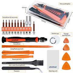 oGoDeal Triwing Screwdriver Set Compatible for Nintendo Switch T6 T8 T9 T10 Torx Security Screwdriver for PS5,PS4, Xbox, Xbox one, Xbox one S Controller, Switch Lite, Joycon,Wii,N64 Repair Tool Kit